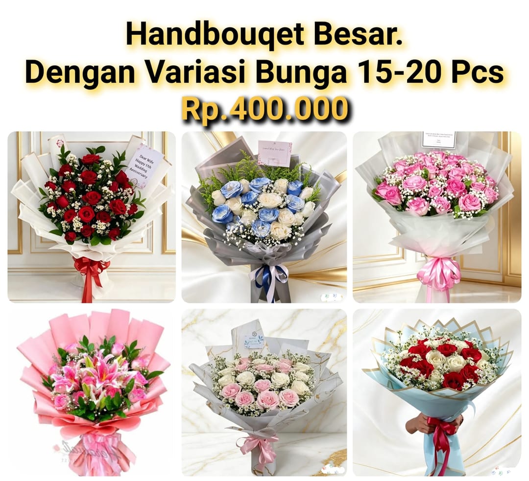 Hand Bouquet Besar Premium
